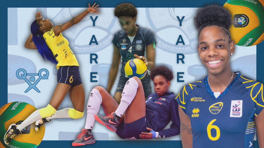 Yaremis Mendaro Leyva, volleyeuse internationale d’origine cubaine.